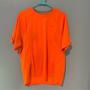 Nike Men's Bright Orange Short Sleeve Tee